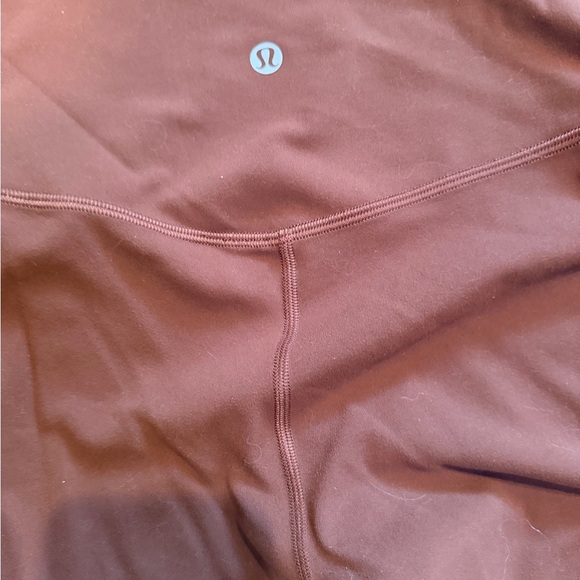 Lululemon Athletica Chocolate Brown Leggings - Picture 2 of 3